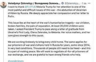 Ukrayna Devlet Başkanı Zelenskiy’den ABD First...