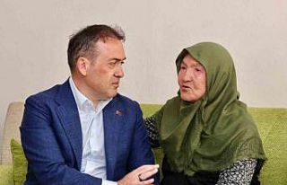 Vali Sözer, şehit ailesi ile buluştu