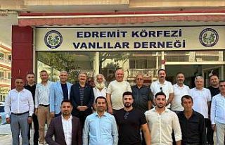 Van TSO heyetinden Edremit Körfezi Vanlılar Derneği’ne...