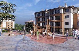 Yahyalı’da yeni TOKİ konutları çalışmaları...