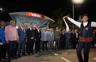 Yalçın’a Erzurum’da coşkulu karşılama