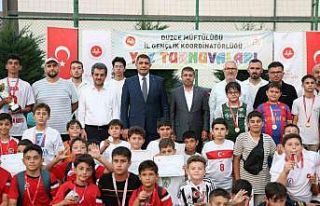 Yaz Kur’an Kursları futbol turnuvası sona erdi