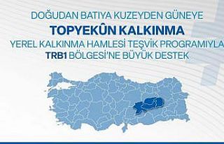 Yerel kalkınma hamlesi teşvik programı ile yatırımcılara...