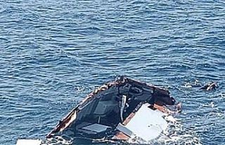 Yunanistan’a gitmek üzere denize açılan iş adamı...