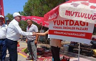 Yuntdağı Yöresel Ürünler Pazarı açıldı