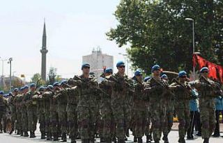 Zafer Bayramı töreninin provası yapıldı