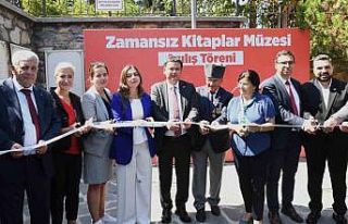 Zamansız Kitaplar Müzesi kapılarını açtı