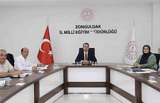 Zonguldak’ta İlçe Millî Eğitim Müdürleri toplantısı...