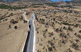 13 ilçenin kırsal mahallelerinde 309 kilometrelik...