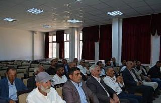 Adaklı’da muhtarlar toplantısı gerçekleştirildi