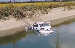 Adana’da otomobil sulama kanalına devrildi: 1 ölü,...