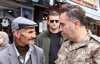 Ağrı Emniyet Müdürü Önder, ilçe ziyaretlerinde...