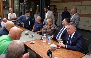 AK Partili Oktay, Sancaktape’de esnafı ve şehit...