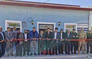 Akyaka’da köy camisi dualarla hizmete açıldı