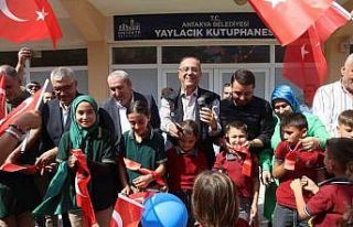 Antakya Belediyesi, Yaylacık Mahallesi’nde açtığı...