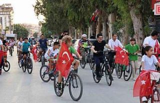 Arsuz’da bisiklet turu düzenlendi