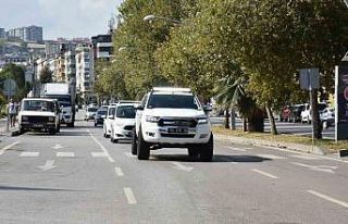 Atakum’da konvoylu Zabıta Haftası kutlaması
