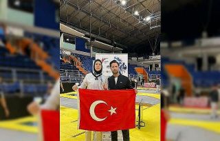 Aydınlı Elifnaz Avrupa’dan bronz madalya ile döndü