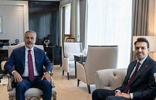 Bakan Fidan, TİKA Başkanı Eren ile görüştü