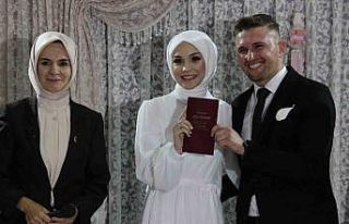 Bakan Göktaş, Çorum’da nikah şahidi oldu