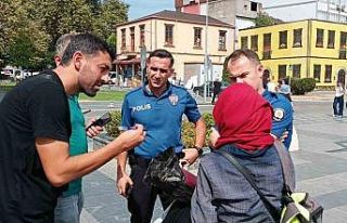 Bankta bırakılan çanta polisi alarma geçirdi