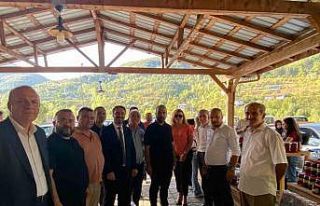 Bartın Üniversitesi bölgenin yerel ürünlerini...