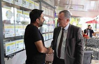 Başkan esnafla buluştu, talepleri dinledi