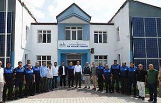 Başkan Yapar, zabıta personeliyle bir araya geldi