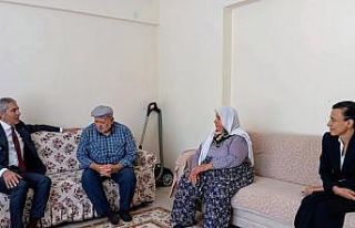 Beypazarı Kaymakamı Coşkun’dan şehit ailesine...