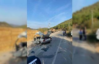 Bigadiç’te trafik kazası; 1 ölü