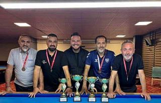 Bilardoda Şampiyon Özkan Kocabıyık