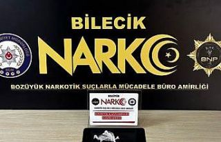 Bilecik’te uyuşturucu operasyonu