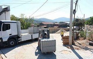 Bodrum Belediyesi üstyapı çalışmalarını sürdürüyor