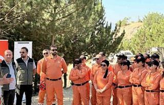 Bolu’da arama kurtarma derneklerine orman yangını...