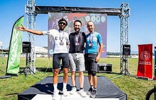 Çaycuma Granfondo’da Eskişehirli sporcu kürsüye...
