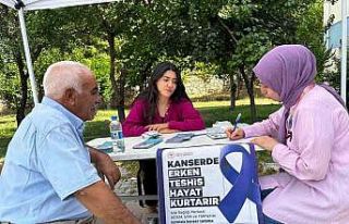 Çemişgezek’te kanserde erken teşhis için farkındalık...