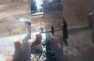 Çeşmenin muslukları çalındı