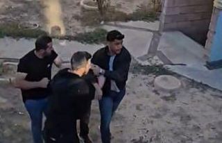 Cezaevi firarisinin yakalandığı anlar kameraya...