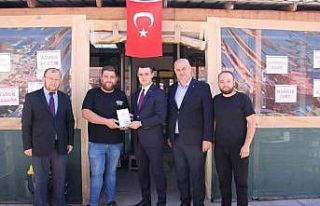 Çilimlili esnaflar unutulmadı