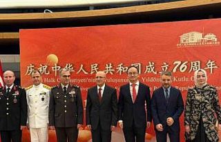 Çin’in 76. kuruluş yıl dönümü Ankara’da...