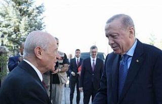 Cumhurbaşkanı Erdoğan, MHP Lideri Bahçeli ile...