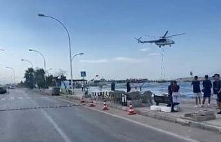 Devletin tüm kurumları Bursa yangını için seferber...