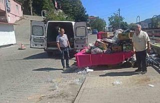 Devrek’te alışveriş stantları kapandı