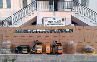 Didim’de kaçak tütün operasyonu