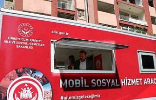 Diyarbakır mobil SHM aracıyla vatandaşlara hizmet...