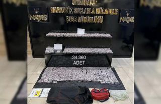 Diyarbakır’da uyuşturucu operasyonu: 34 bin adet...
