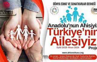 Dünya Esnaf ve Sanatkarlar Derneği’nden, ‘Anadolu’nun...