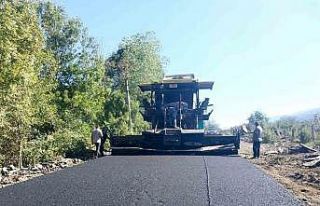 Düzce’de köylerin ulaşım konforu artıyor