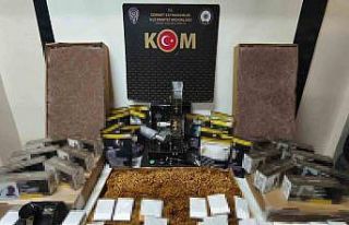 Edremit’te kaçak tütün operasyonu