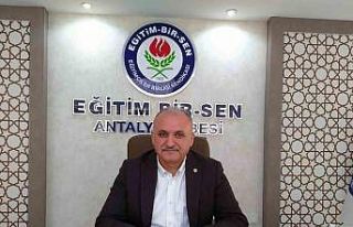 Eğitim-Bir-Sen: "Eğitim çalışanlarının...